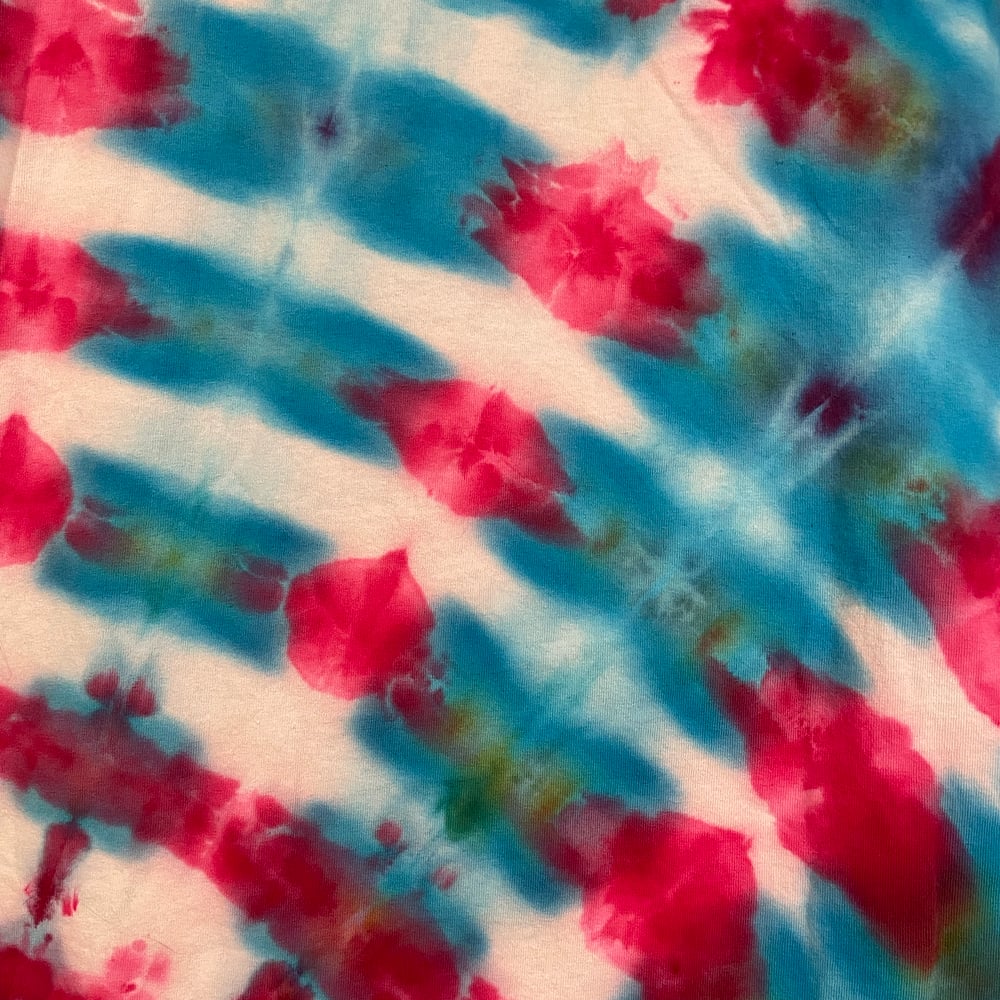 COTTON CANDY BURST TIE DYE TEE SIZE XL