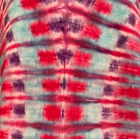 Image 3 of MIXED  BERRY DOUBLE ARC TIE DYE TEE WOMEN'S SIZE XL