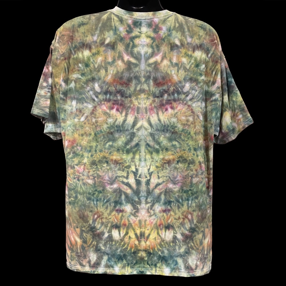 CAMO SCRUNCH TIE DYE TEE SIZE XL