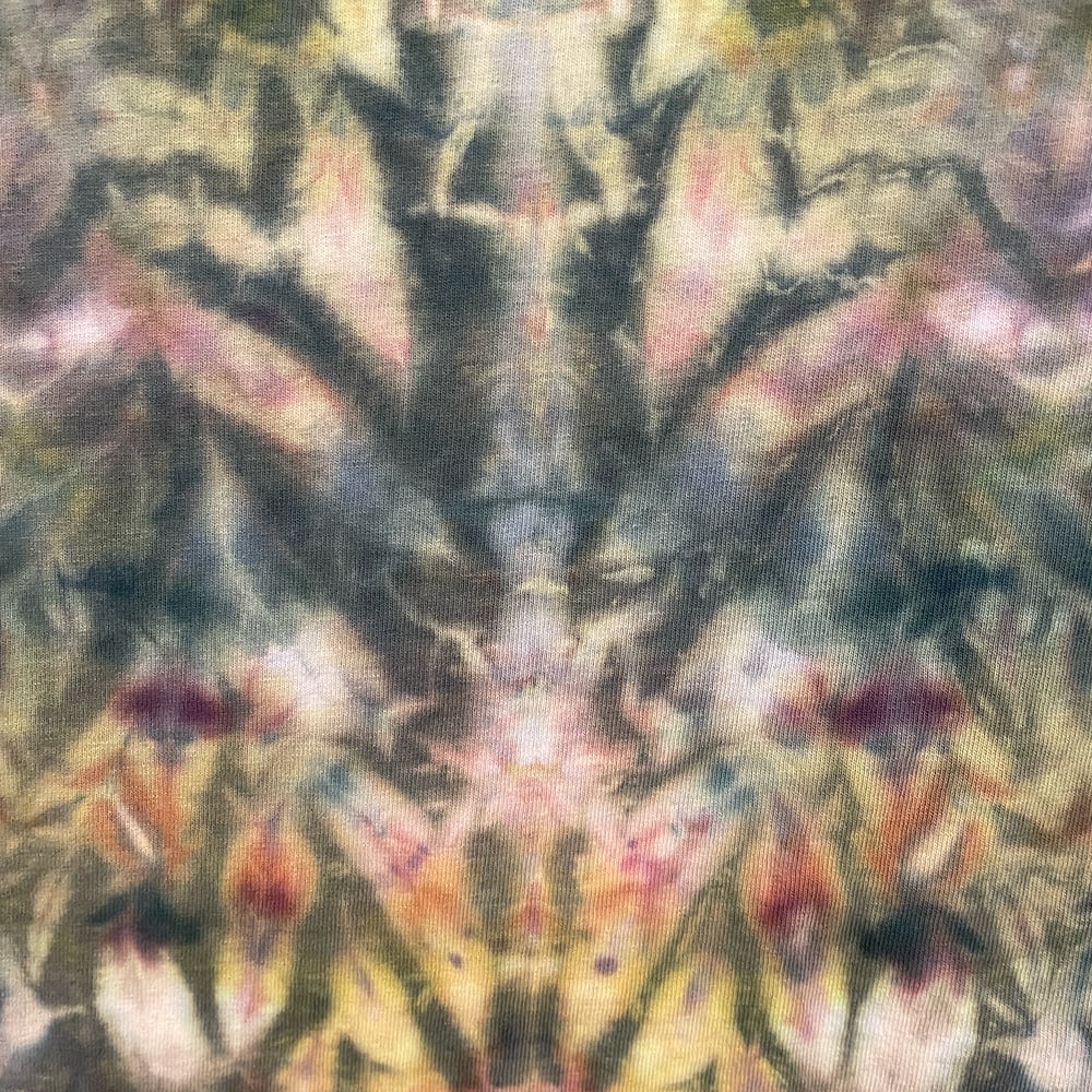 CAMO SCRUNCH TIE DYE TEE SIZE XL
