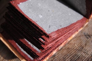 Veil - Carnet reliure belge - papier artisanal