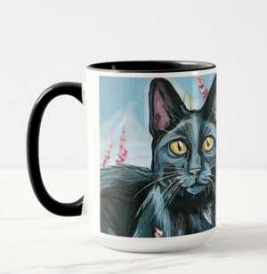 Image of Cat Eyes Coffee Mug