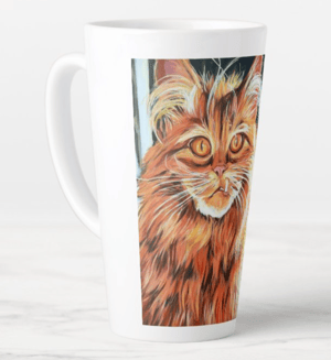 Image of Happy As A Butcher's Cat Coffee Mug