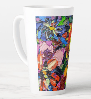 Image of Pansy Petals Coffee Mug