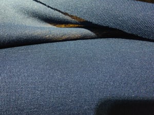 Image of Nomex 93%, Kevlar 5%, Antistatic 2% Knitted, Jersey, Colour Dark Blue, Factory Seconds