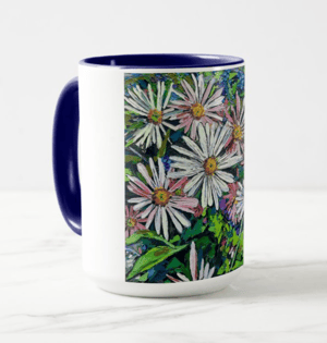 Image of Evelyn's Flowers Coffee Mug