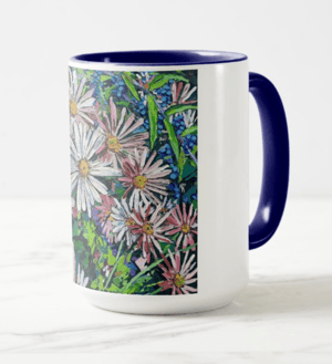 Image of Evelyn's Flowers Coffee Mug