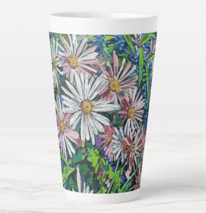 Image of Evelyn's Flowers Coffee Mug