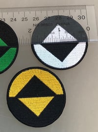 Image 2 of 2 pack of 2 inch Icon patches ( Binome and Guardian)