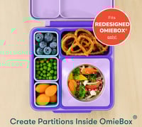 Image 2 of OmieDip Silicone Dip Containers Pink and Teal