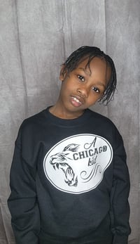 Image 1 of Youth Black Crewneck Sweatshirt