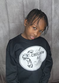 Image 3 of Youth Black Crewneck Sweatshirt