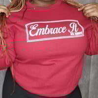Image 1 of Cardinal Embrace It Sweatshirt