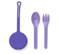 Image 1 of Omie OmiePod 3 Piece Cutlery Pod Set Lilac
