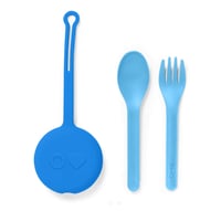 Image 1 of Omie OmiePod 3 Piece Cutlery Pod Set Capri Blue