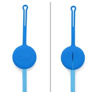 Image 2 of Omie OmiePod 3 Piece Cutlery Pod Set Capri Blue