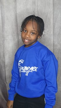 Image 3 of Youth Royal Embrace It Sweatshirt