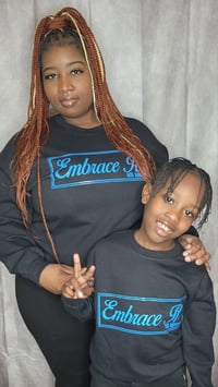Image 2 of Black Embrace It Sweatshirt