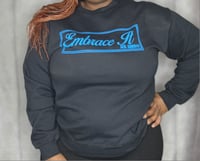 Image 1 of Black Embrace It Sweatshirt