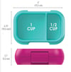 Bentgo Kids Snack Box Leak-Proof Container Fuschia / Teal