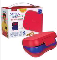 Image 1 of Bentgo Kids Snack Box Leak-Proof Container Red / Royal