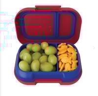 Image 2 of Bentgo Kids Snack Box Leak-Proof Container Red / Royal