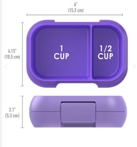 Image 3 of Bentgo Kids Snack Box Leak-Proof Container Purple