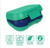 Bentgo Kids Snack Box Leak-Proof Container Green / Navy