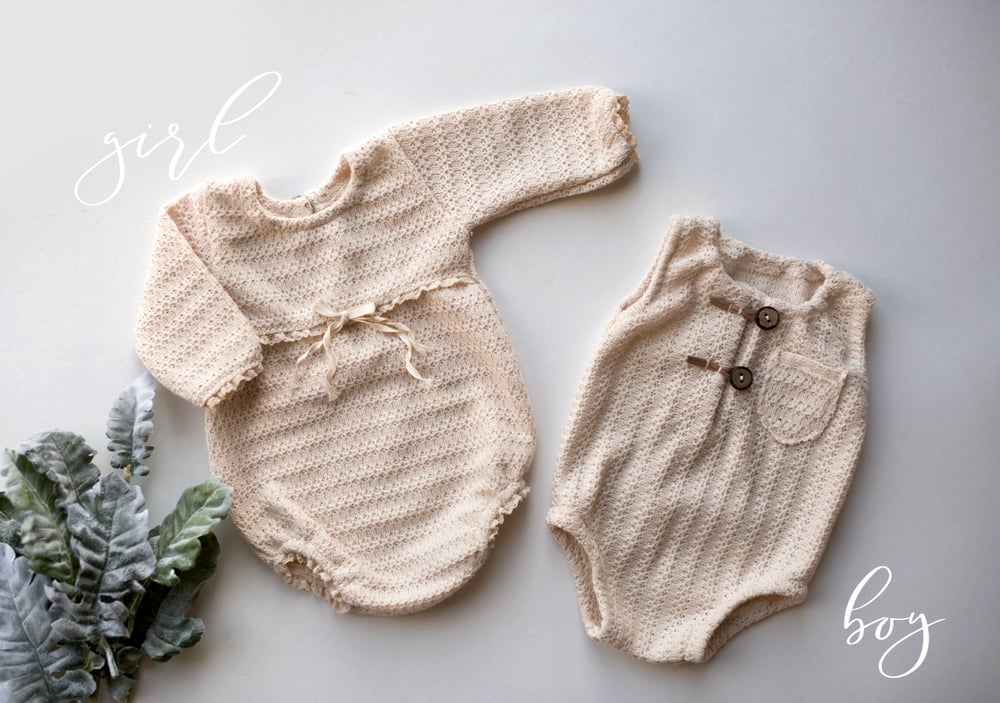 Image of Twins Romper (Girl or Boy)