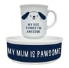 Ambrosia Dog Lover Mug and Bowl Set