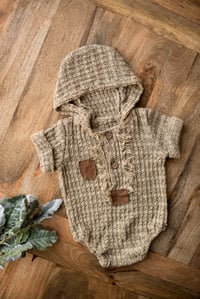 Noah Hooded Romper