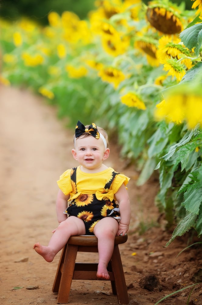 Image of July 11th, 12th, 13th:  Sunflower Field Mini Sessions  **$50 DEPOSIT**