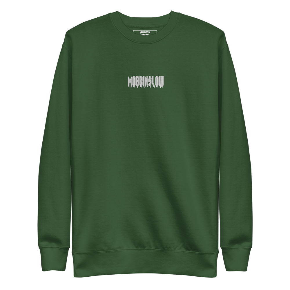 Image of Logo Embroidered Crew Necks