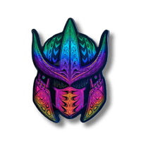 Ornate Helm V2 sticker