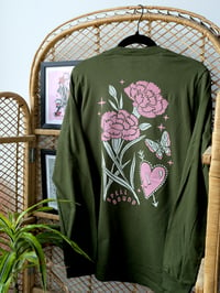 Image 4 of Fleur de Coeur Long Sleeve Tee