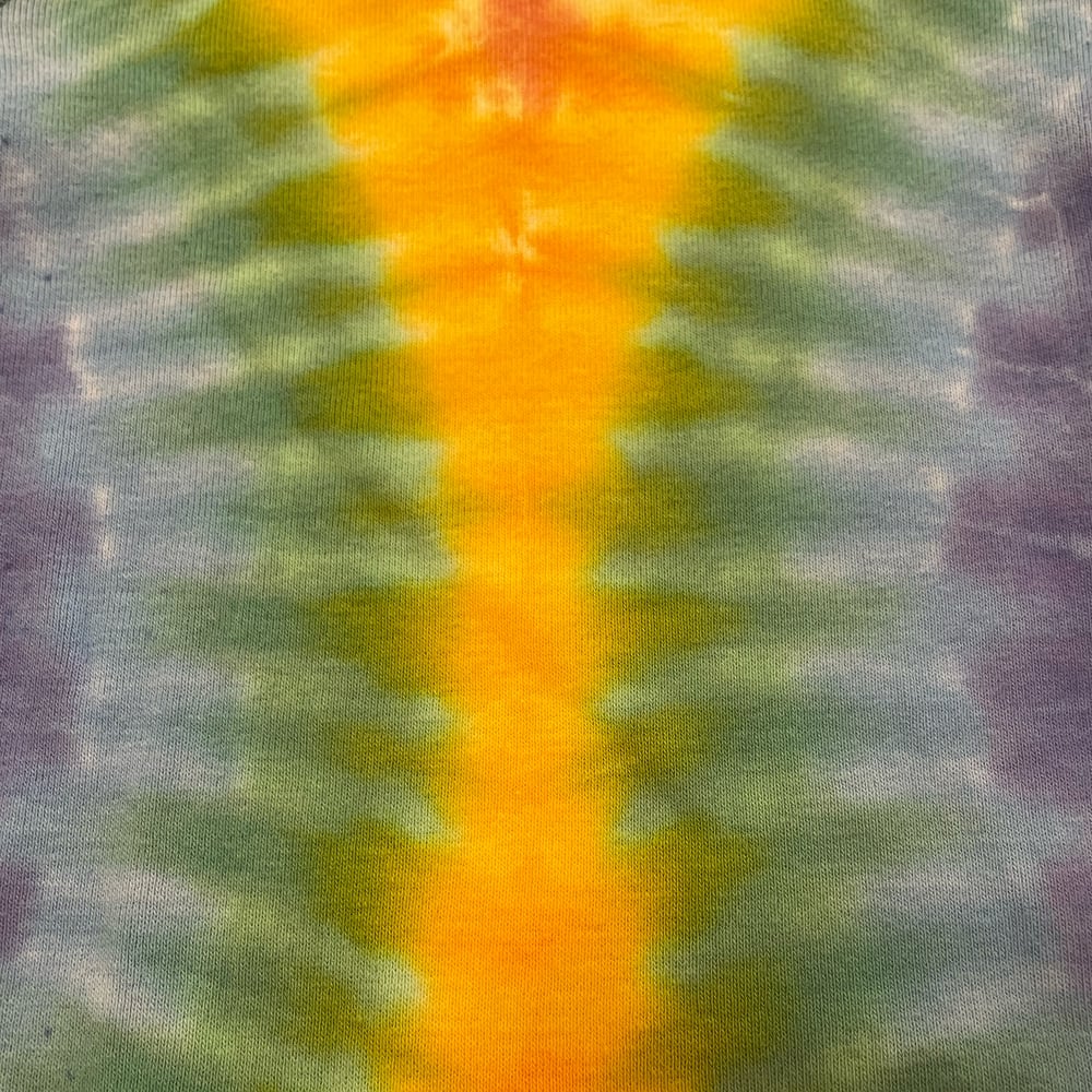 RAINBOW DOUBLE ARC TIE DYE ONESIE SIZE 3-6 MONTHS