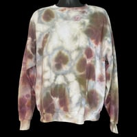 Image 1 of DUSTY ROSE TIE DYE CREWNECK SWEATSHIRT SIZE XL