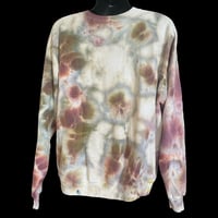 Image 2 of DUSTY ROSE TIE DYE CREWNECK SWEATSHIRT SIZE XL