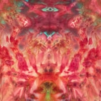 Image 4 of SUNSET SCRUNCH TIE DYE LONG SLEEVE TEE SIZE LARGE