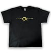 Gold Logo Grupo Alamo T-shirt Available in Black or Maroon 