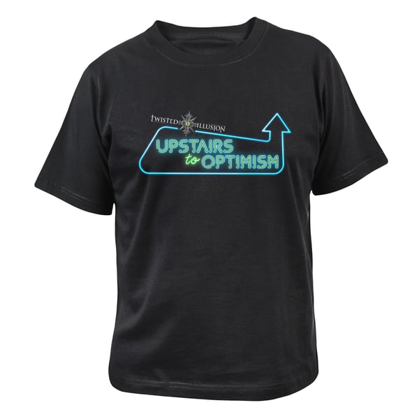 Image of Upstairs To Optimism T-Shirt