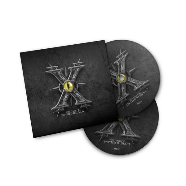 Image of X - Ten Years Of Twisted Illusion (Double Disc Digipak CD)