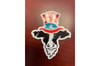 4th of July Cow Sticker