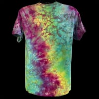 Image 2 of RAINBOW CRUSH STEALIE TIE DYE TEE SIZE MEDIUM