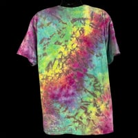 Image 2 of RAINBOW CRUSH STEALIE TIE DYE TEE SIZE XL