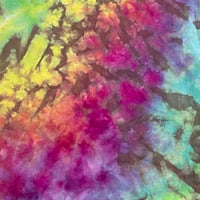 Image 4 of RAINBOW CRUSH STEALIE TIE DYE TEE SIZE XL