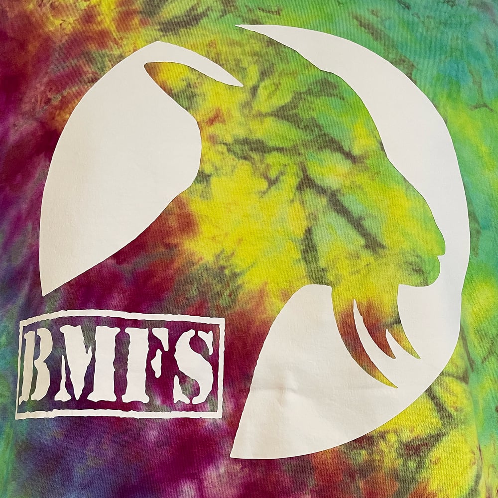 RAINBOW CRUSH BMFS TIE DYE TEE SIZE XL