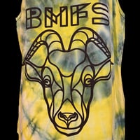 Image 3 of GREEN SPIRAL BMFS TIE DYE TANK TOP WOMEN'S SIZE MEDIUM