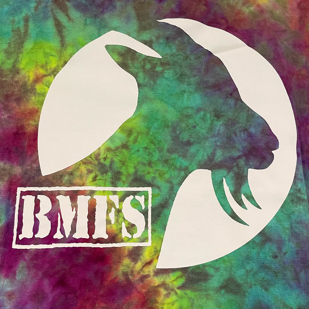 RAINBOW CRUSH BMFS TIE DYE YOUTH TEE SIZE SMALL