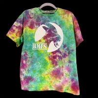 Image 1 of RAINBOW CRUSH BMFS TIE DYE YOUTH TEE SIZE XL